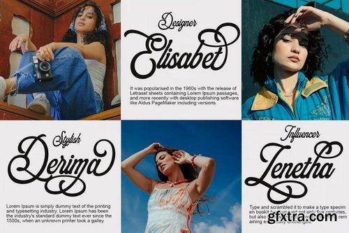 Originally Of Sunday Font