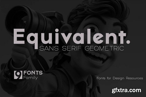 Equivalent Family Font sans serif