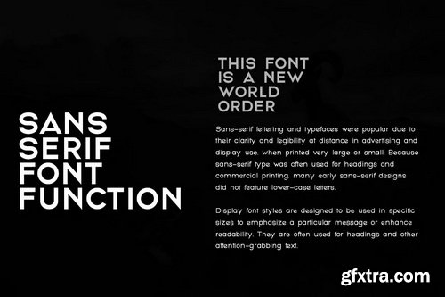 Equivalent Family Font sans serif