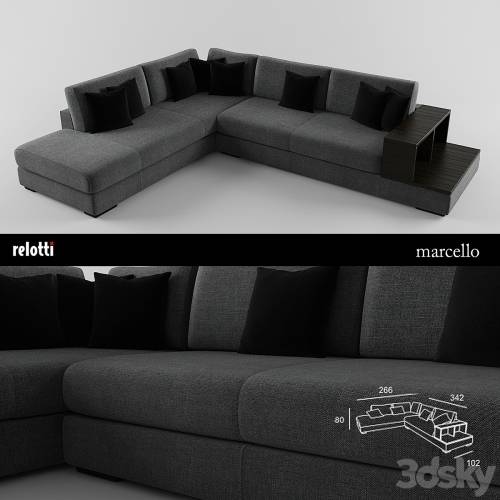 '3dsky Pro - Sofa Relotti Marcello'