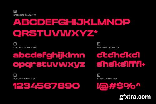 CreativeMarket - Sixsound – Expanded Sans Serif Font