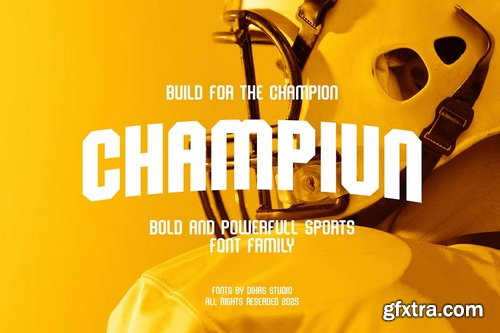 CreativeMarket - Champiun – Bold and Powerful Sports