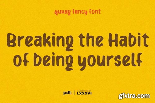 CreativeMarket - Quxag - Display Font