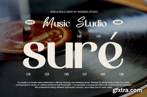 CreativeMarket - Agelia - Eternal Serif