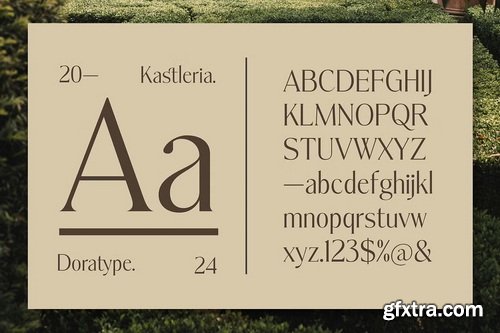 CreativeMarket - Kastleria - Luxury Serif
