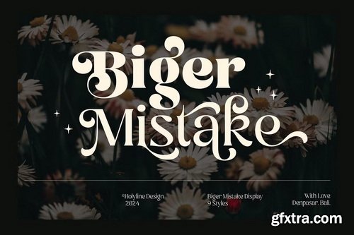 CreativeMarket - Biger Mistake - Playful Family