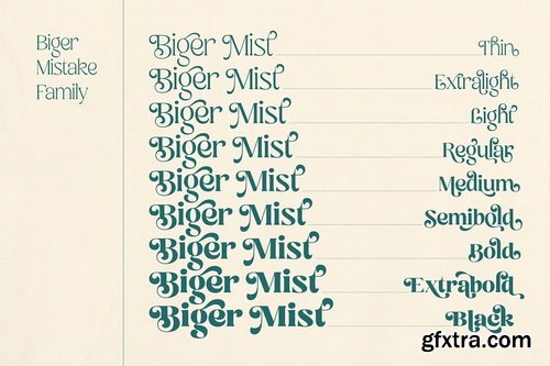 CreativeMarket - Biger Mistake - Playful Family