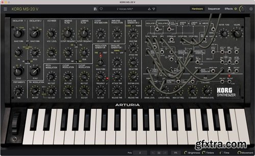 Arturia KORG MS-20 V v1.3.3.6106