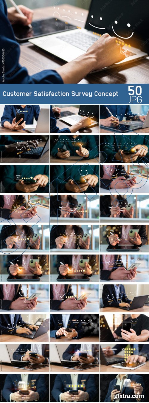 Customer Satisfaction Survey Concept 50xJPG