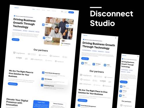 'Zephyral - Agency Web Landing Page Website Template' 'Zephyral - Agency Web Landing Page Website Template'