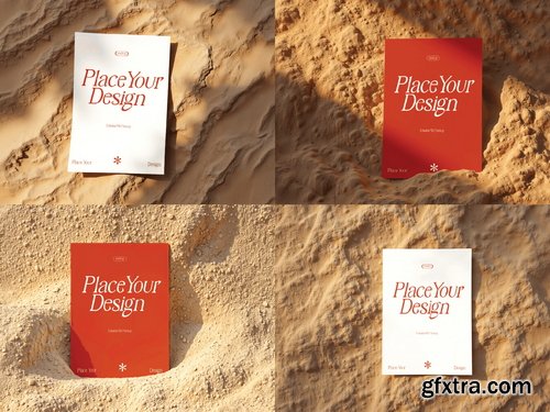 Craftwork Design - Paper Poster Mockup Vol. 02