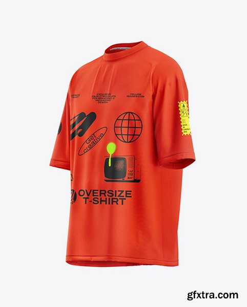 YellowImages - Oversize T-Shirt Mockup - 135191