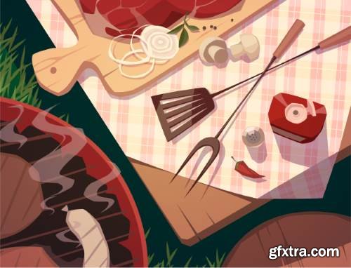 Steak &amp; Meat Collection 22xEPS