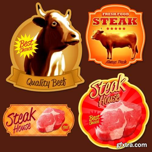 Steak &amp; Meat Collection 22xEPS