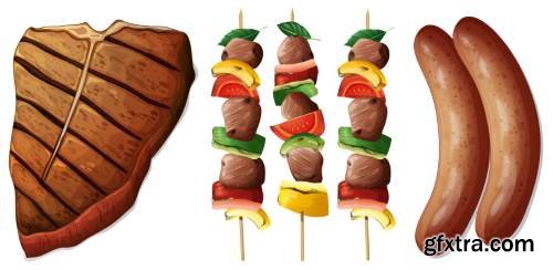 Steak &amp; Meat Collection 22xEPS