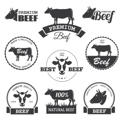 Fresh Meat Design Elements 25xEPS Fresh Meat Design Elements 25xEPS