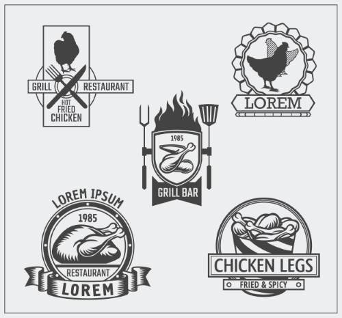 Fresh Meat Design Elements 25xEPS Fresh Meat Design Elements 25xEPS