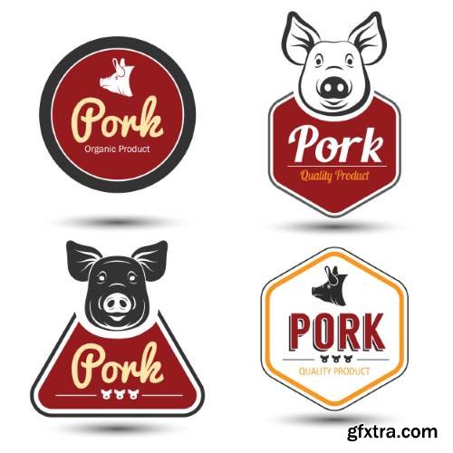 Fresh Meat Design Elements 25xEPS Fresh Meat Design Elements 25xEPS