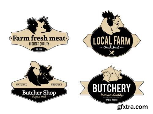 Fresh Meat Design Elements 25xEPS Fresh Meat Design Elements 25xEPS