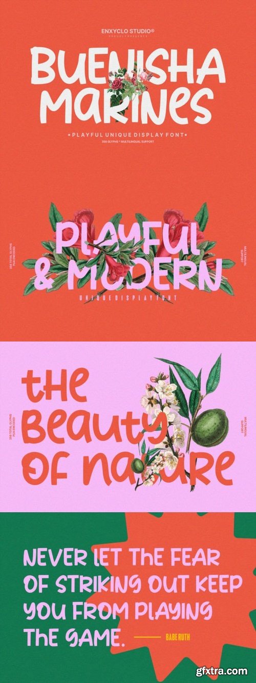 Buenisha Marines Font