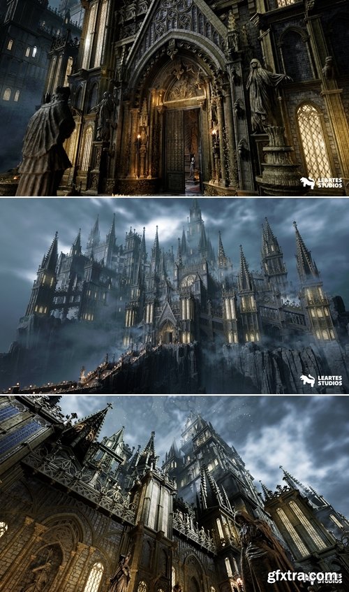 Fab - Fantasy Castle Environment ( Fantasy Soulslike Castle Fantasy Soulslike Castle ) v5.5