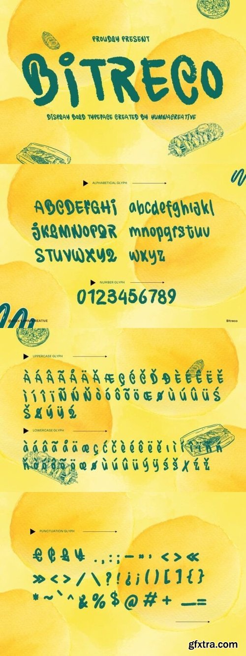 CreativeMarket - Bitreco - Display Bold Font 217758325