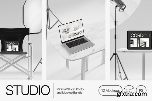 CreativeMarket - Studio - Minimal Mockup Bundle - 24236270