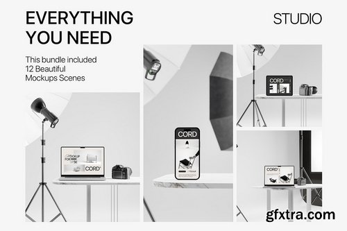 CreativeMarket - Studio - Minimal Mockup Bundle - 24236270