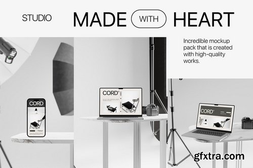 CreativeMarket - Studio - Minimal Mockup Bundle - 24236270
