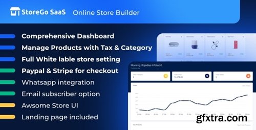CodeCanyon - StoreGo SaaS v7.3 - Online Store Builder 31116337