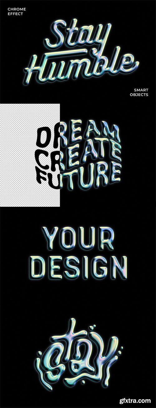 Chrome Text & Logo Effect for Photoshop
