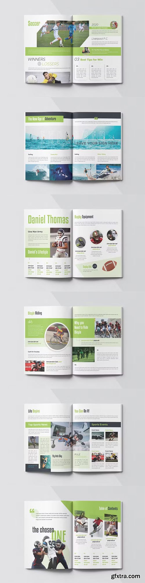Sports Magazine - PSD Templates Sports Magazine - PSD Templates
