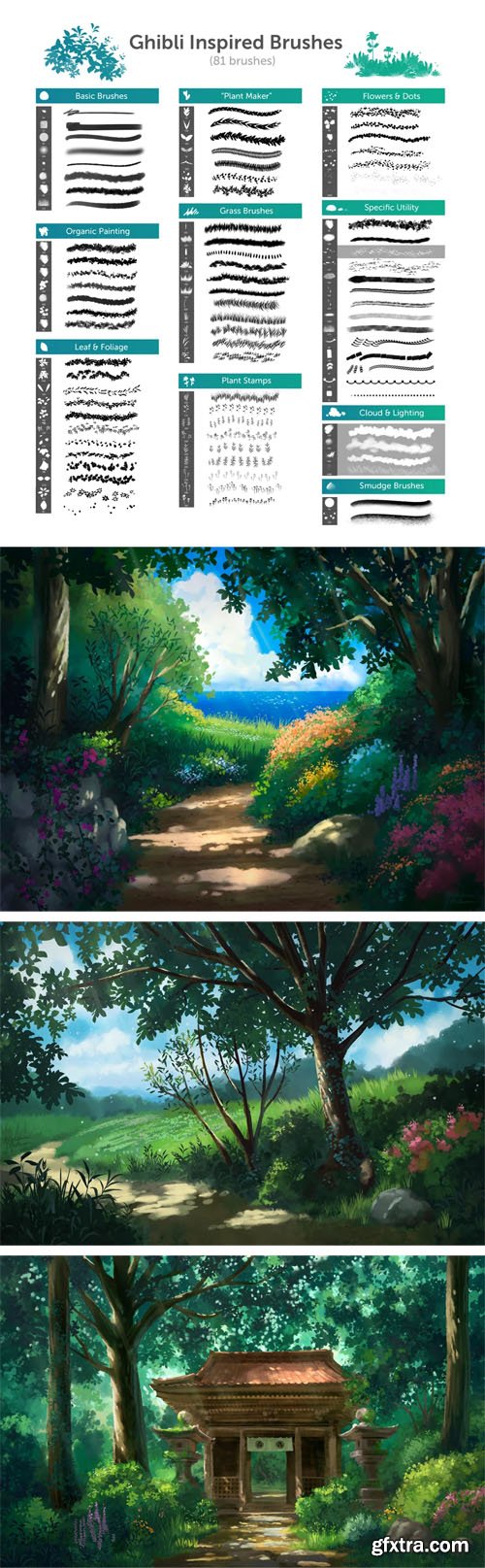 Chalk Brushes Pack for Photoshop & Procreate