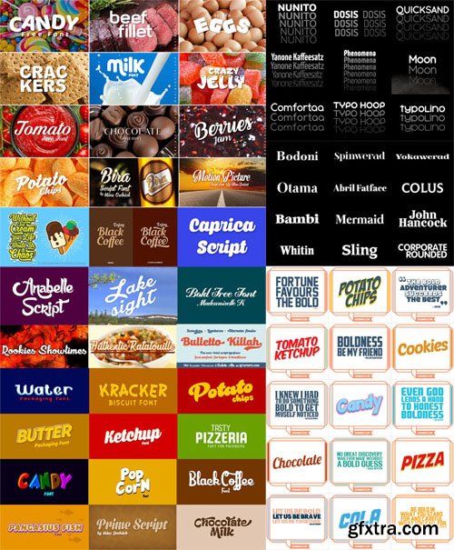 Best Bold Fonts For Packaging & Typography - 70 Premium Fonts