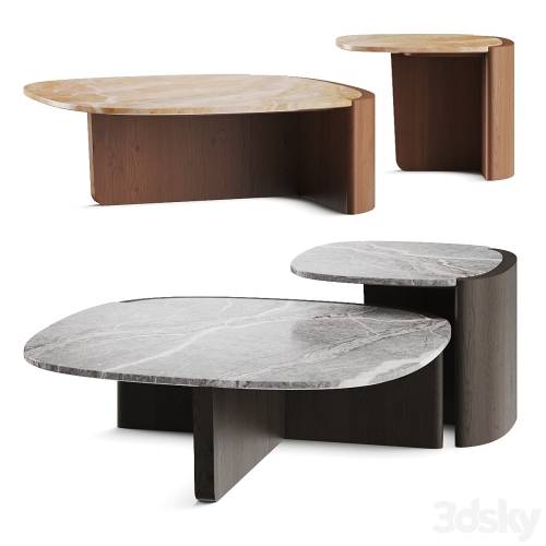 '3dsky Pro - Tacchini Trampolino Coffee Tables'