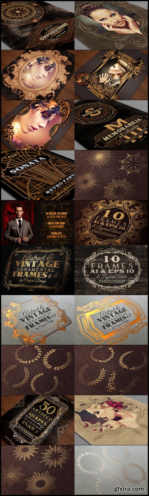 DealJumbo - Retro Vintage Graphic Designer Kit v2 DealJumbo - Retro Vintage Graphic Designer Kit v2