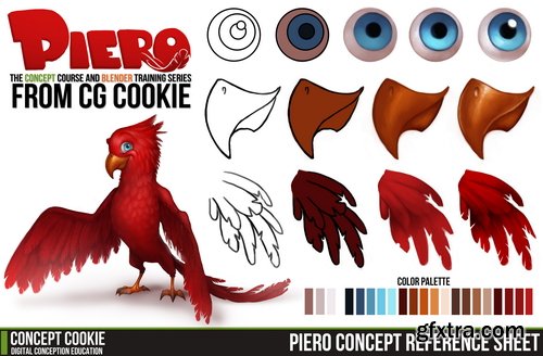 CGCookie - Piero - Animated Character Concept