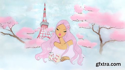 Domestika - Guided Project: Fashion Illustration with full color mixed media