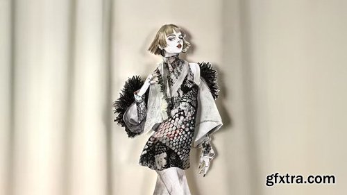 Domestika - Guided Project: Fashion Illustration with Mixed Media Techniques