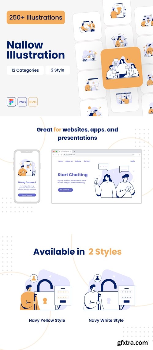 Nallow Illustration Bundle