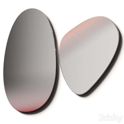 '3dsky Pro - Connubia Calligaris Miro Mirrors'