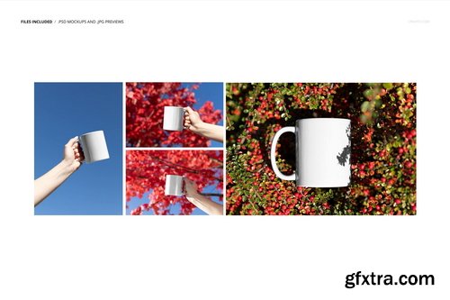 Creatsy - Mug Mockup Set - Outdoor Edition