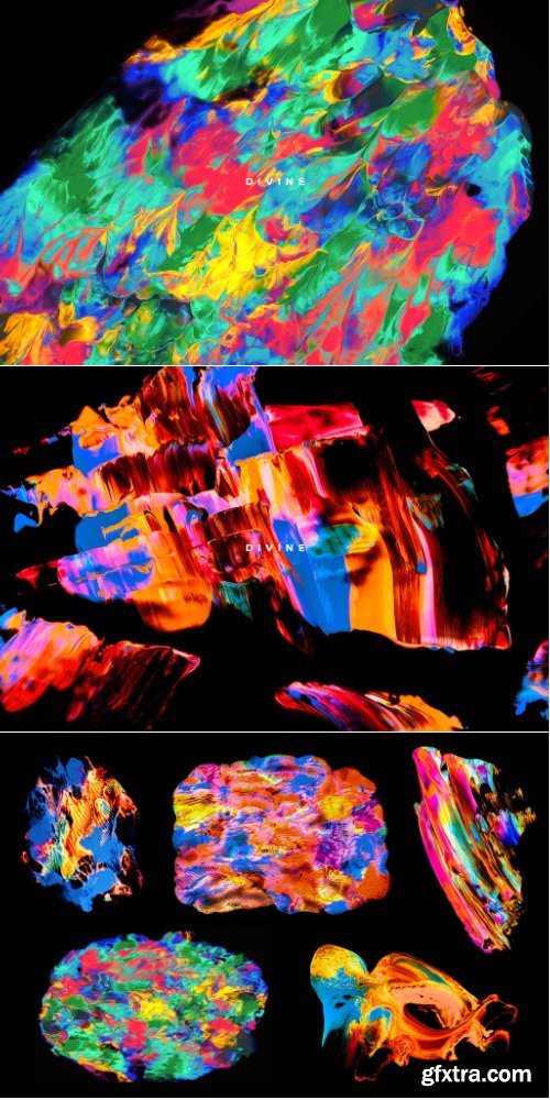 Chromasupply - Divine: Vibrant Paint Textures