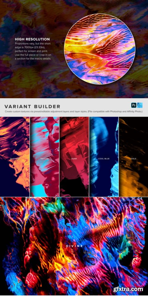 Chromasupply - Divine: Vibrant Paint Textures