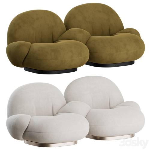 '3dsky Pro - Pacha Sofa 2 Seater by GUBI'