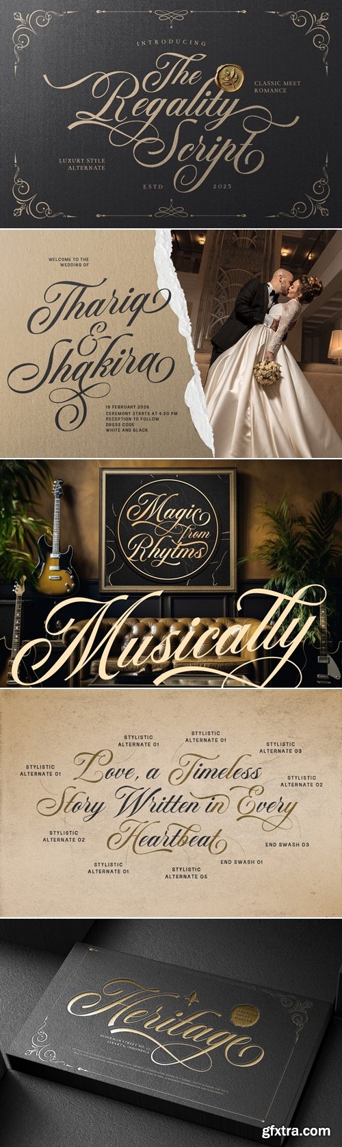 CreativeMarket - Regality - Luxury Romance Script 291409105