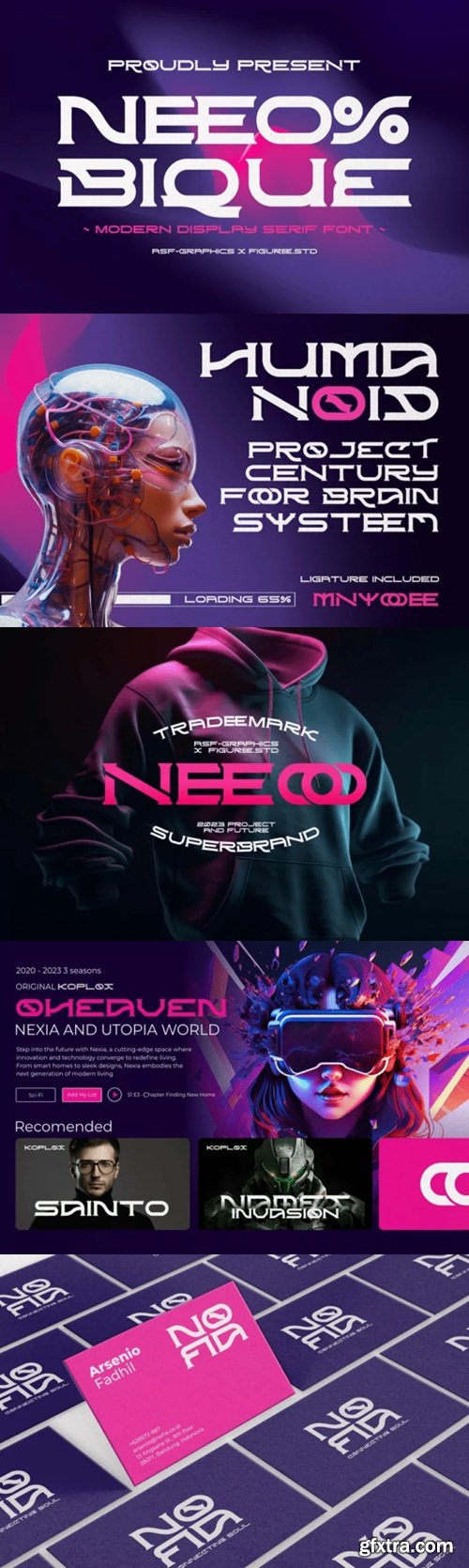 CreativeMarket - Neobique - Modern Display Serif