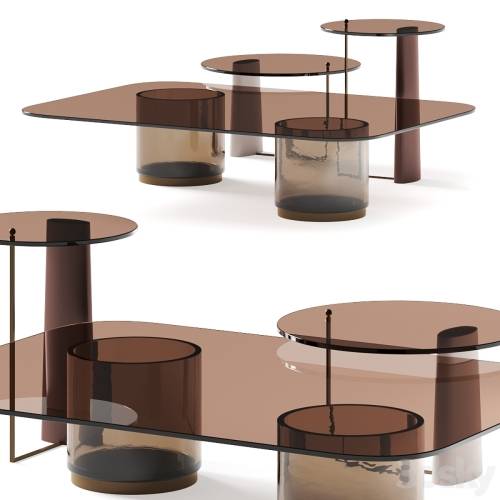 '3dsky Pro - Carpanese Home Imperial Rialto Coffee Table'