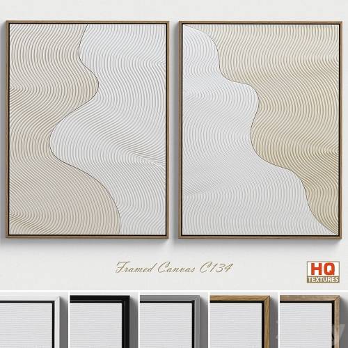 '3dsky Pro - Framed Canvas C-134'