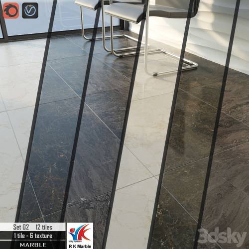 '3dsky Pro - RK Marble Set 02'